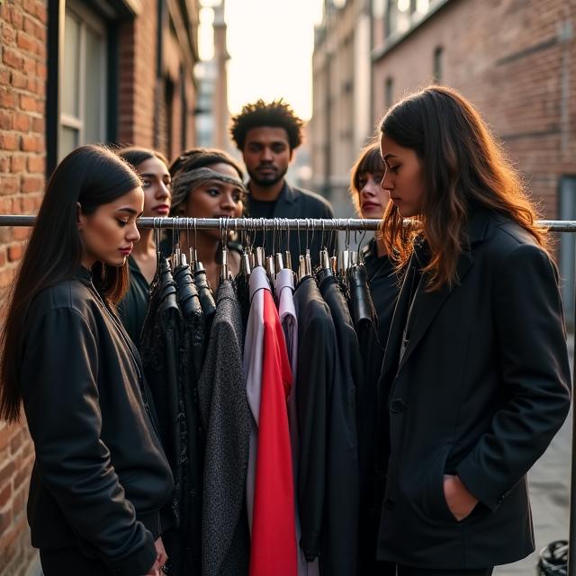 Global streetwear styling session in London